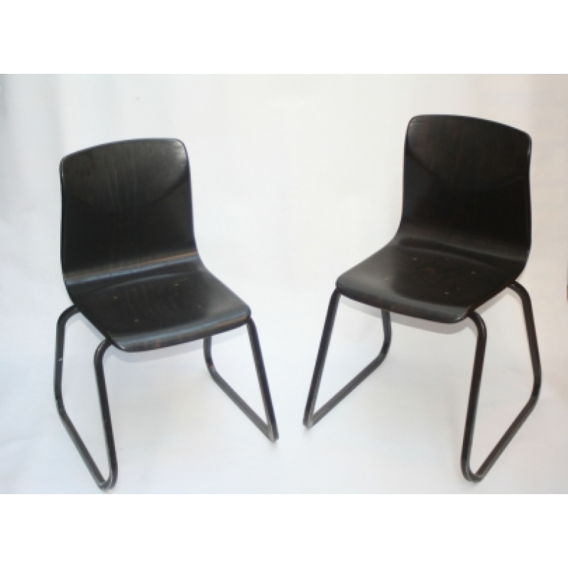 Vintage design Galvanitas schoolstoeltje nr 24